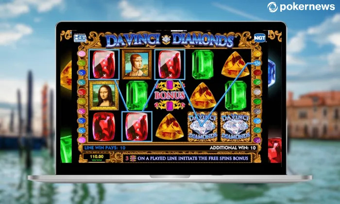 Da Vinci Diamonds best online slot game showcasing art theme