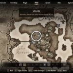 Map showing Shady Sam's location near Chestnut Handy Stables and the Imperial City walls, making him easily accessible early in the game.