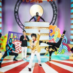 Japanese game show participants in ridiculous costumes