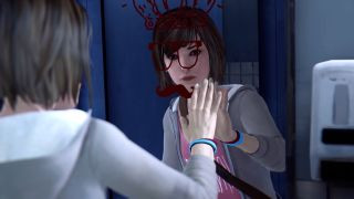 Max in Life is Strange Remastered Collection using her rewind power