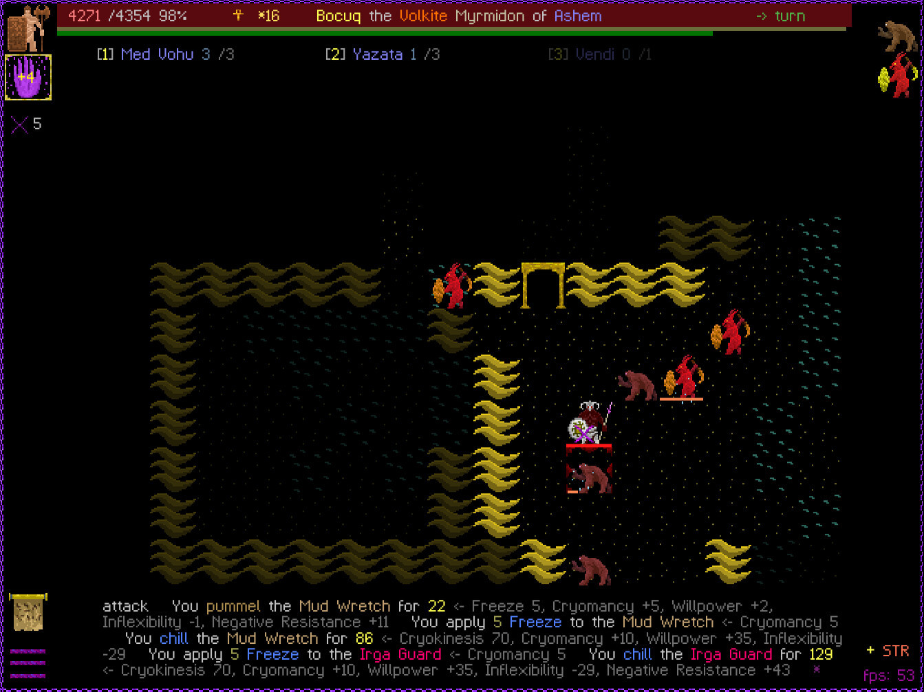 Path of Achra gameplay