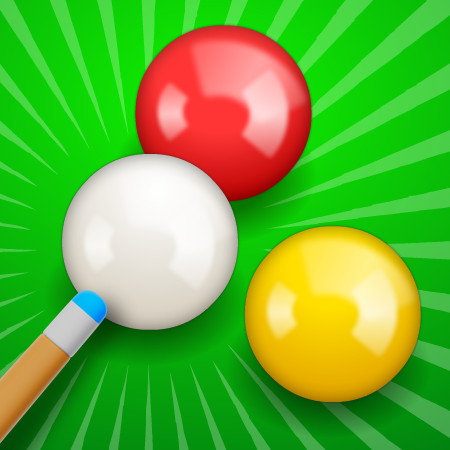 Pool Go! Game Alternative Text: A modern and engaging pool game where players can challenge friends or AI opponents in realistic and visually appealing billiards matches.