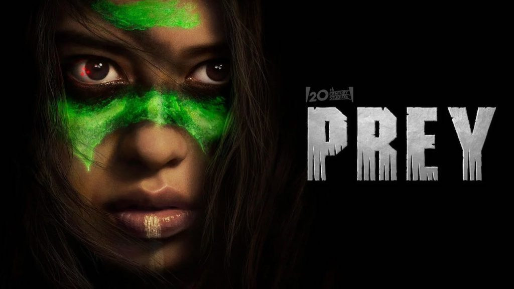 Title art for the sci-fi thriller, Prey.