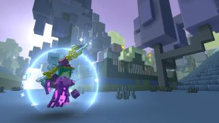 A screenshot of a player in Trove.