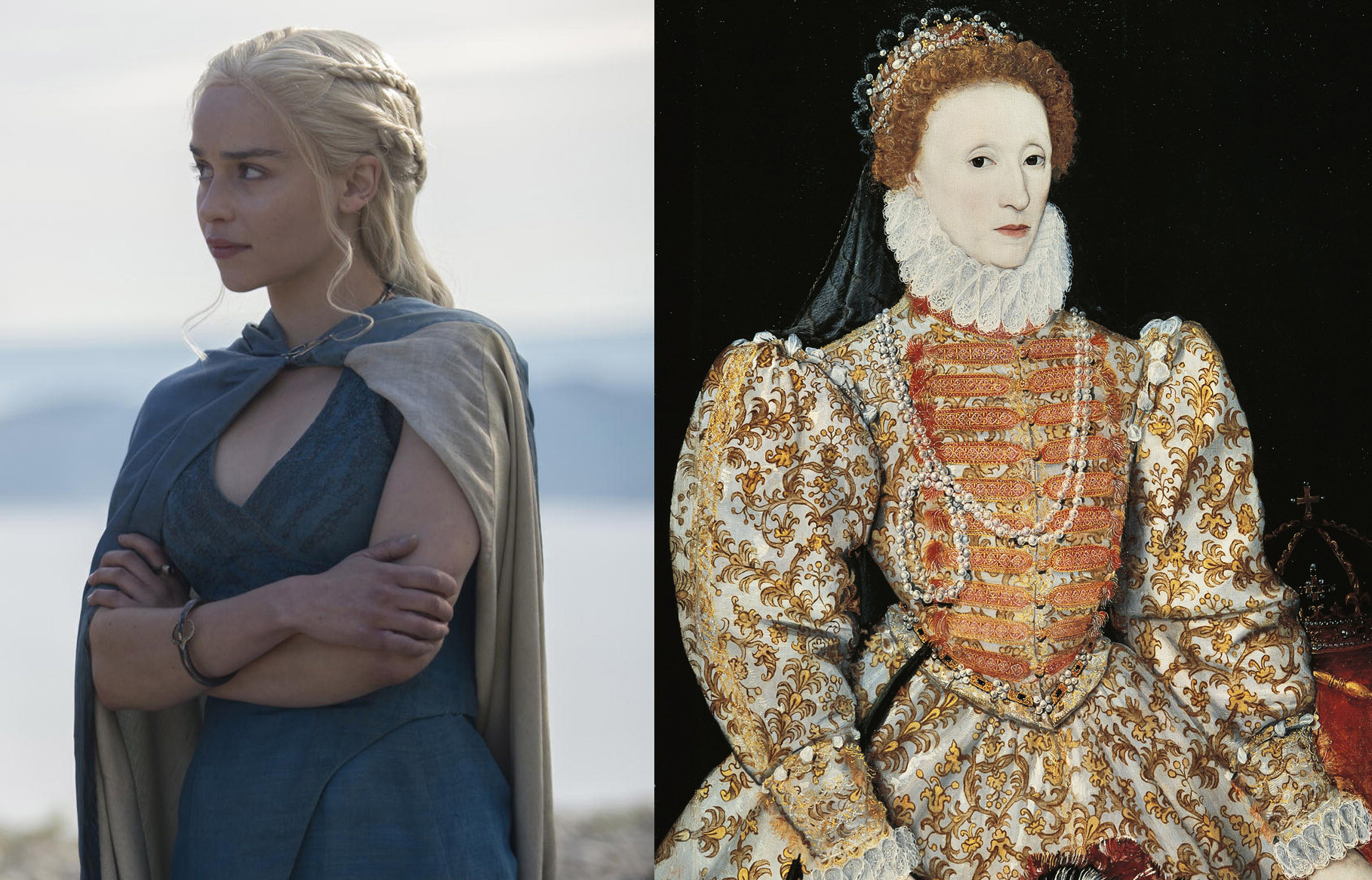 Khaleesi and Queen Elizabeth I