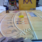 Ra board game components and setup