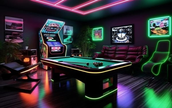 Retro Game Room Ideas