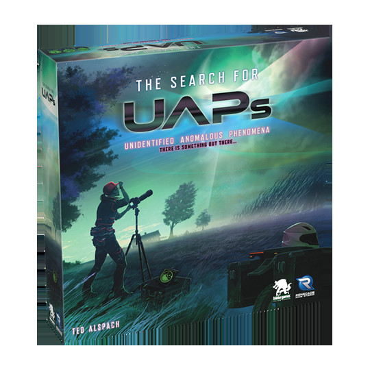 Search for UAPs Box Front