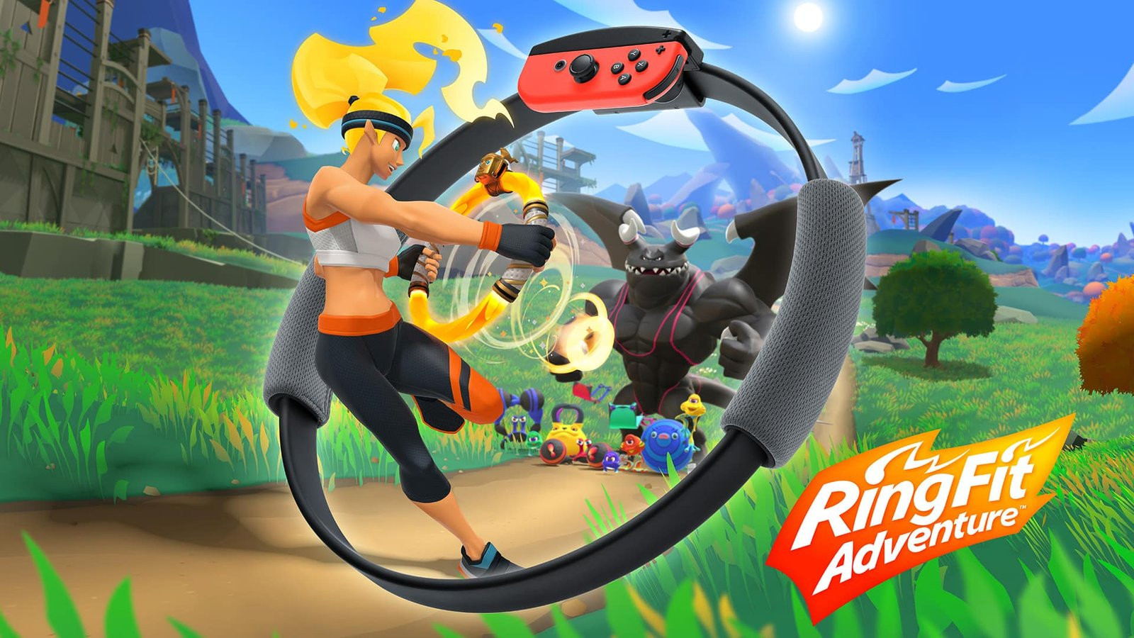 The game has a dudebro gymrat demon as the main bad guy. Sold. One of the best nintendo switch workout games, by far.