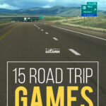 Road trip games that can be played in the car while traveling.