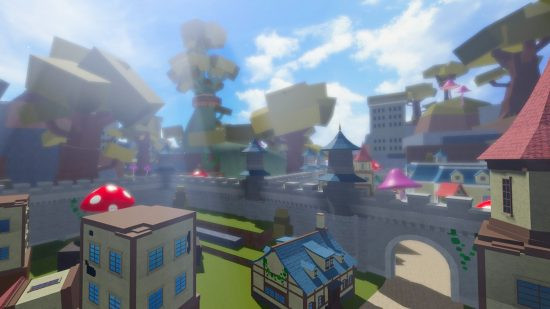 Blox Fruits World Alt Text: The world of Blox Fruits, one of the best Roblox games, showcasing the diverse environments and characters