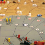 Three runners ready to load in Havana. Image by Daniel Danzer, via BoardGameGeek.