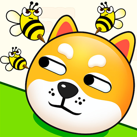 Save the Doge 2 Game Alternative Text: An engaging puzzle game where players must protect the beloved Doge character from various dangers by drawing lines and creating barriers.