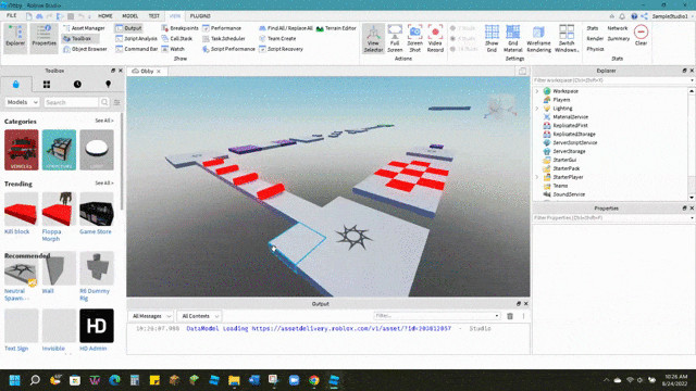 Save and Publish Options in Roblox Studio