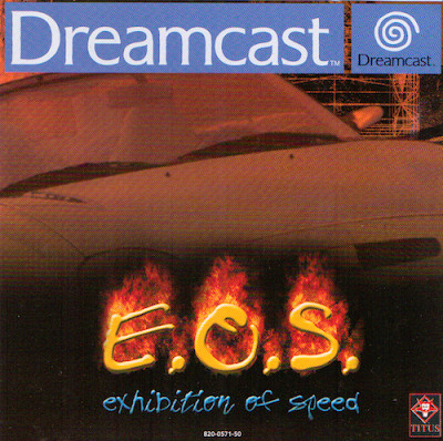 Spirit of Speed 1937 title screen, indicating lack of attention to detail
