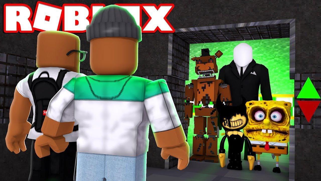 Scary Elevator Roblox game