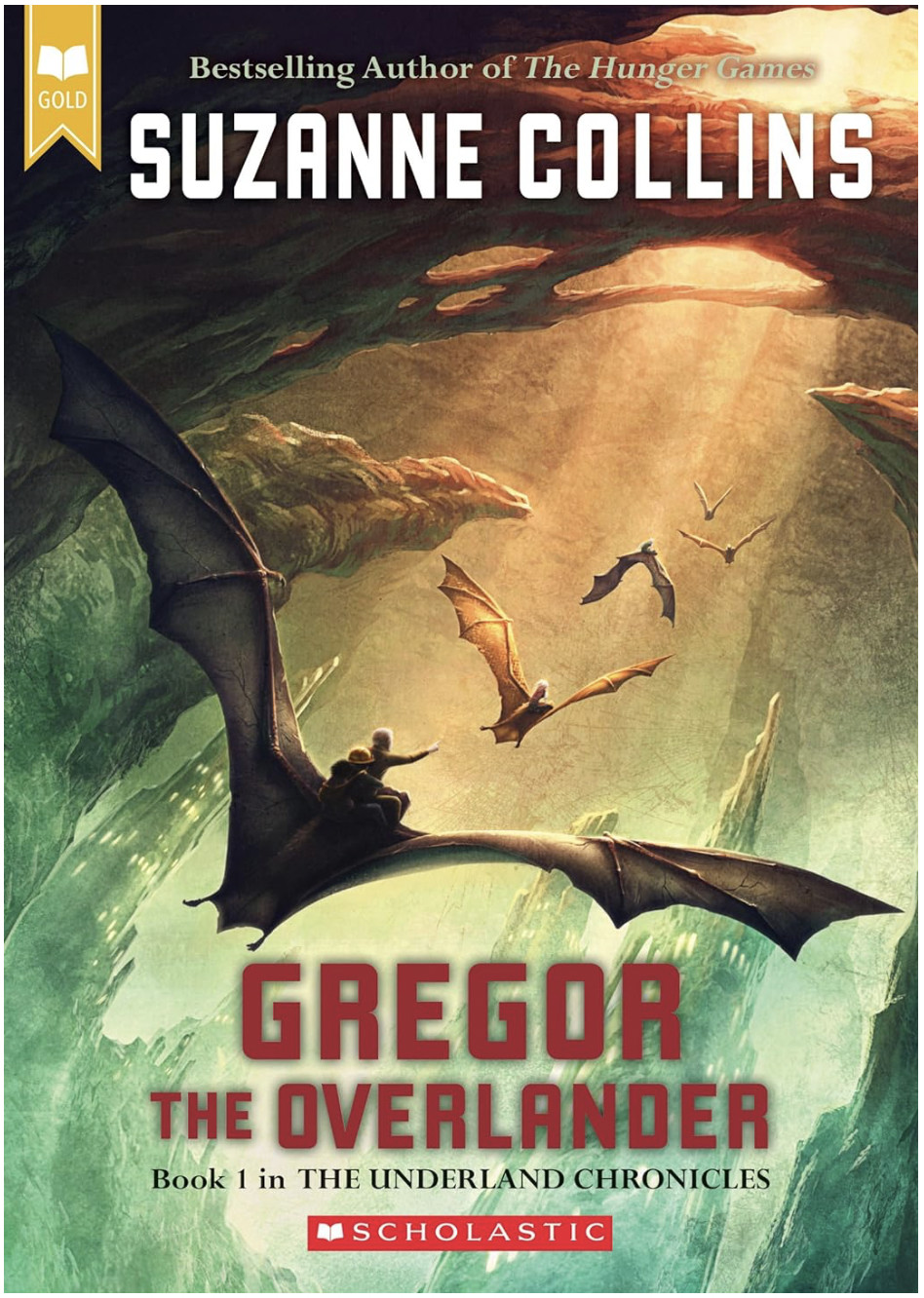 Books like the Hunger Games - Gregor The Overlander Cover