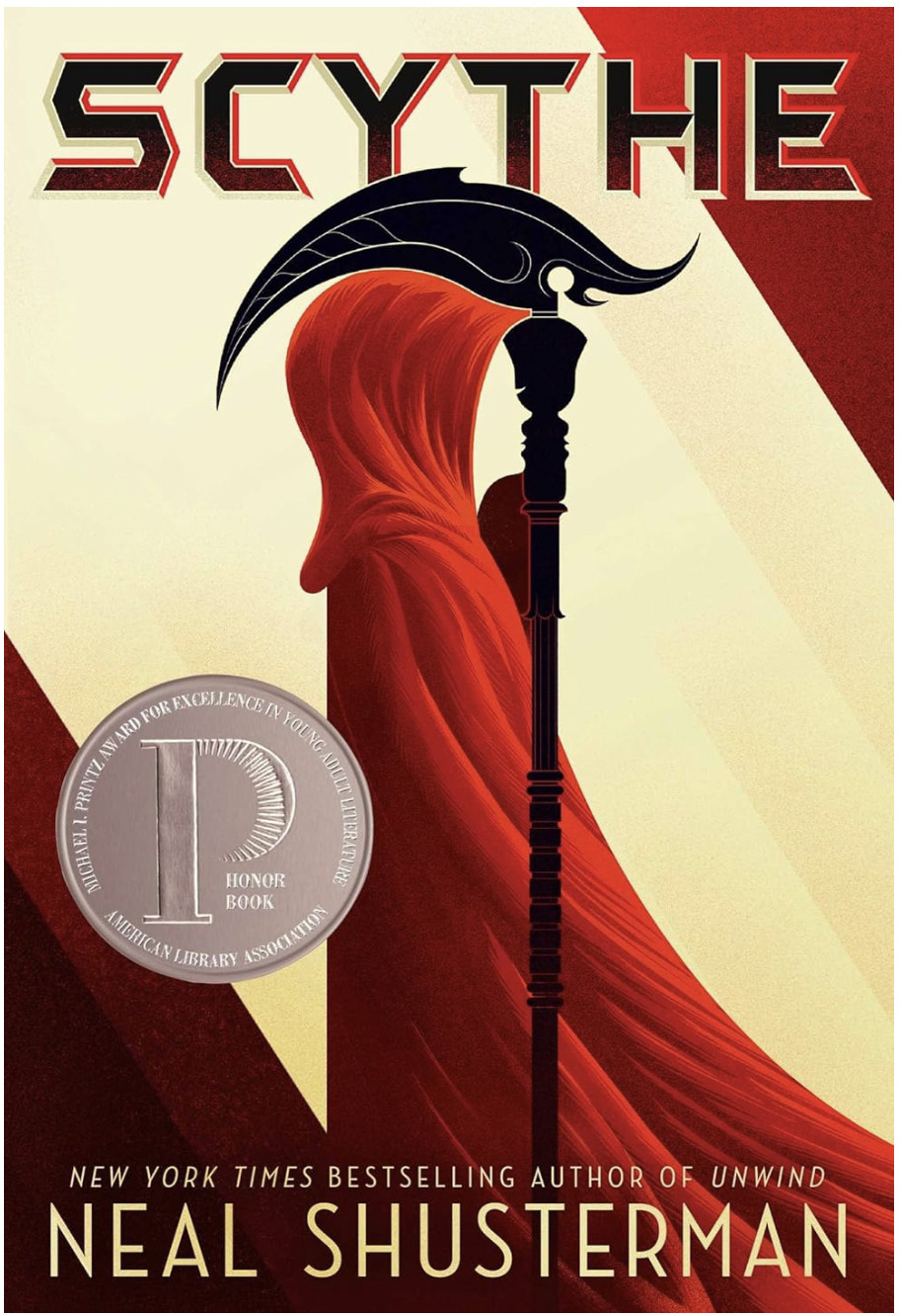 Books like the Hunger Games - Scythe Cover