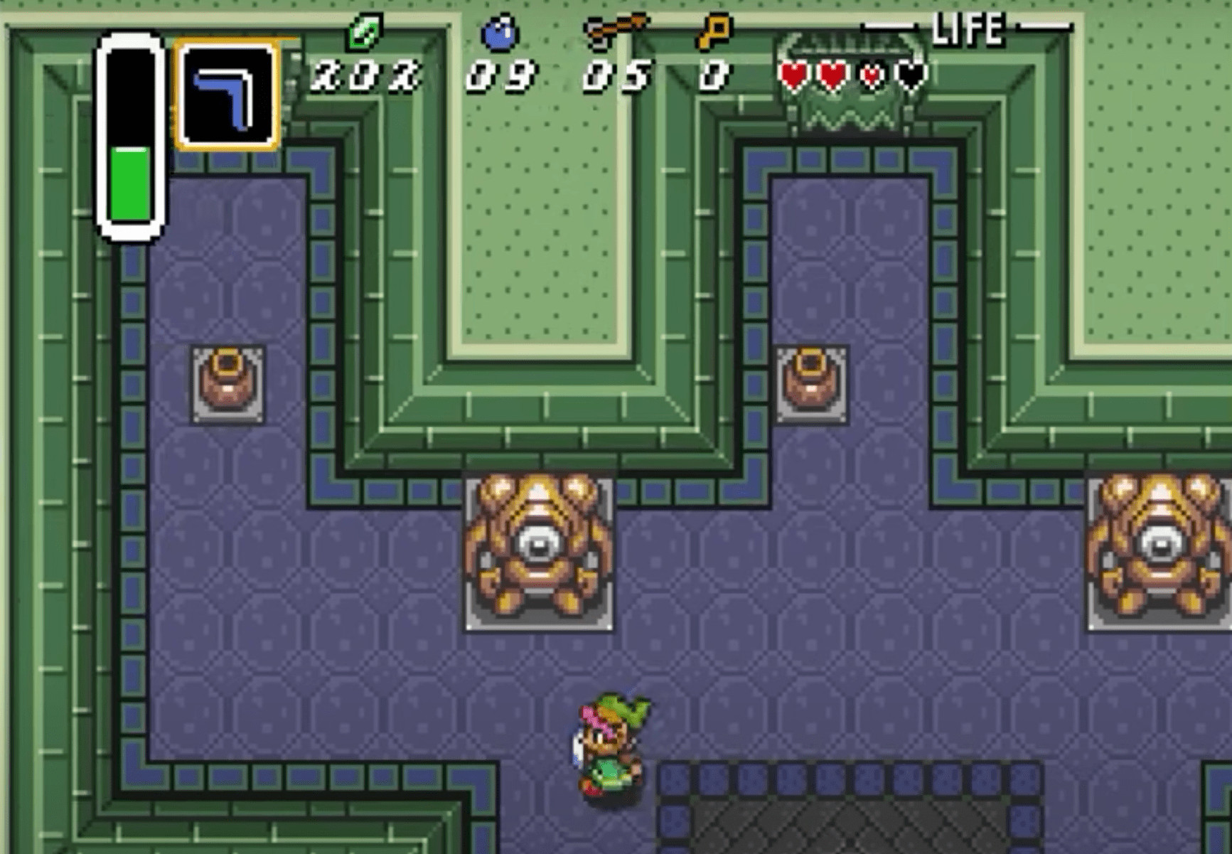 The Legend of Zelda A Link to the Past gameplay on SNES