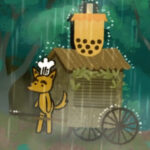 Dog boba merchant