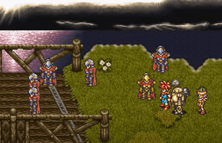 Chrono Trigger gameplay on SNES
