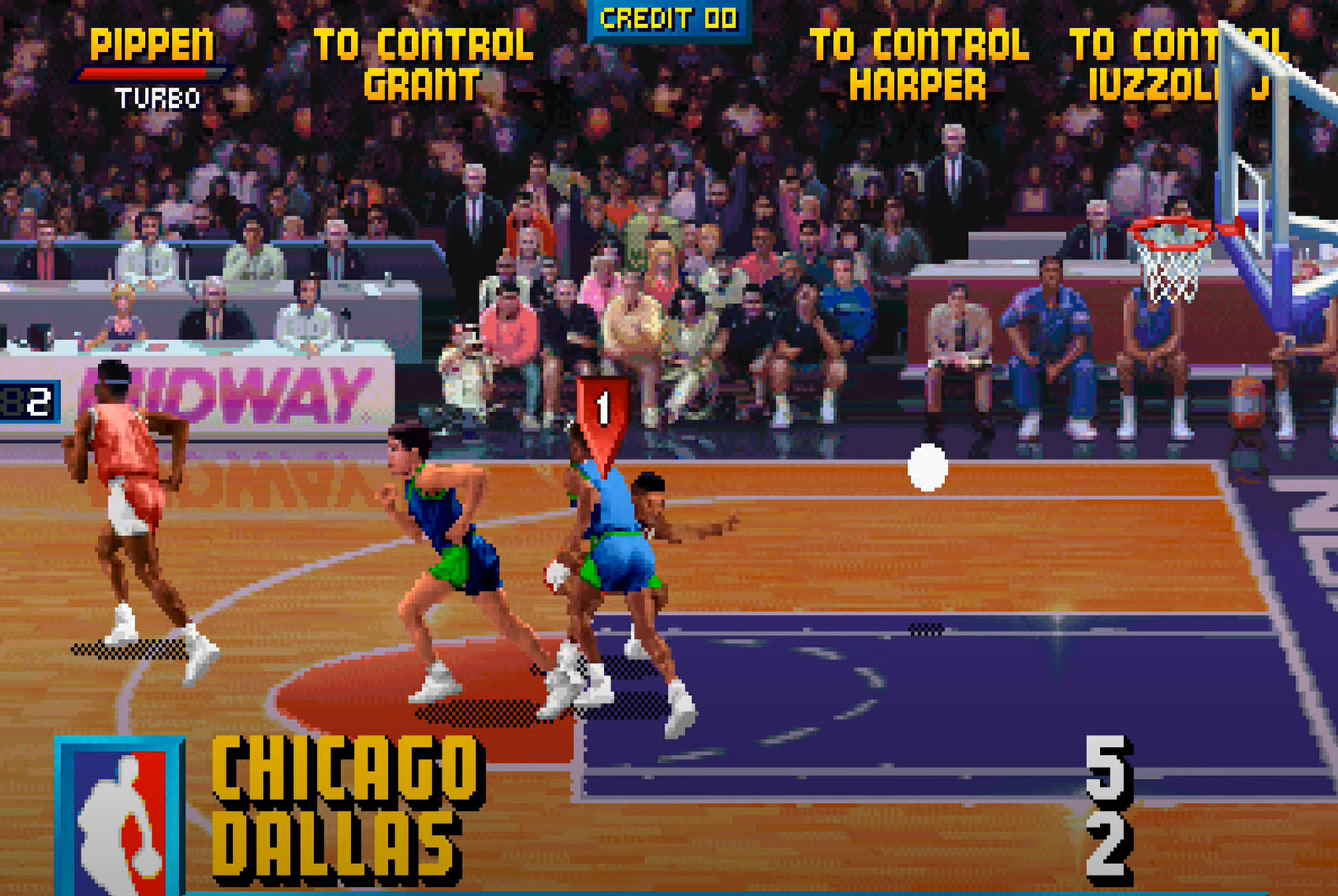 NBA Jam gameplay on Arcade