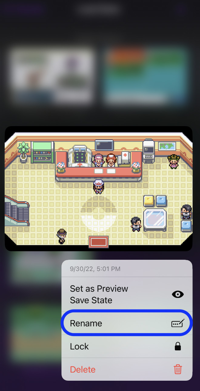 Rename - Saved Data - Delta GBA