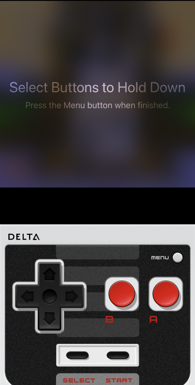 Modify Hold Buttons - Delta Emulator Free