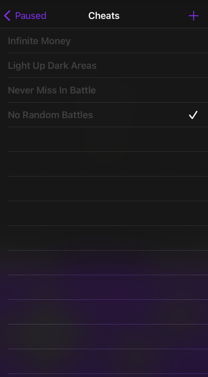 Cheat Code - Games - GBA4iOS