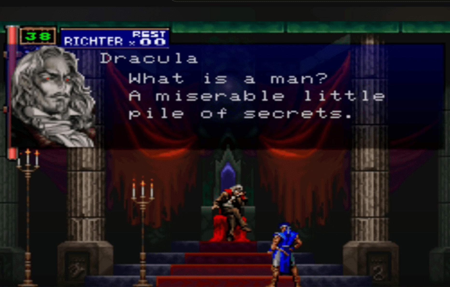 Castlevania Symphony of the Night gameplay on PlayStation