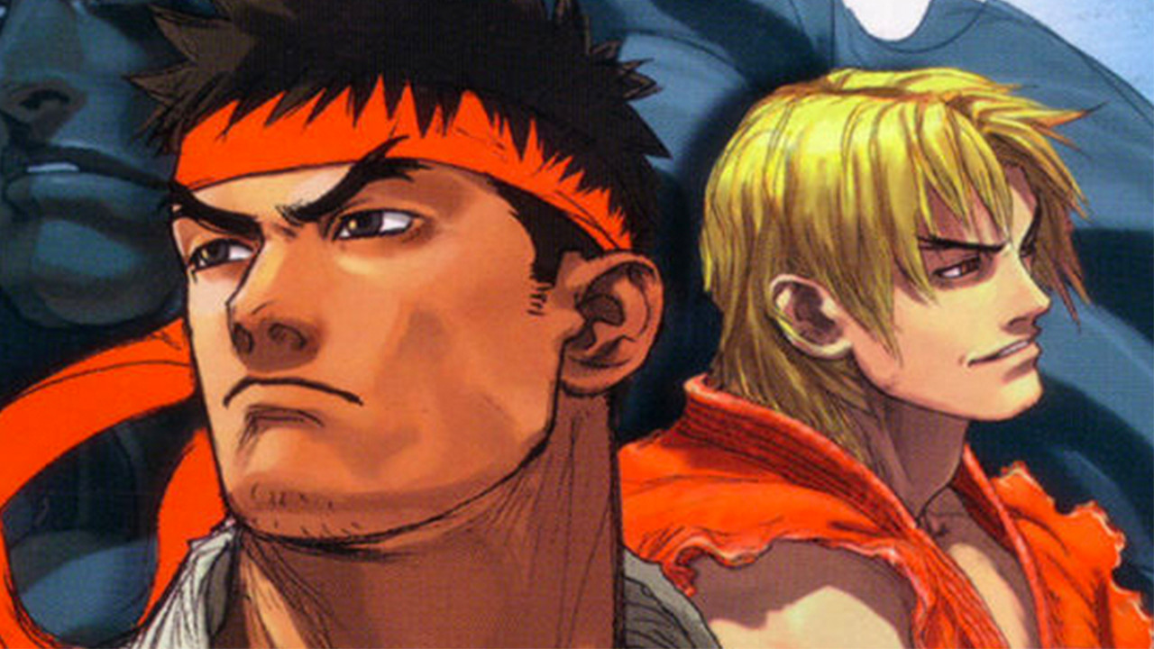 Ryu and Ken Masters