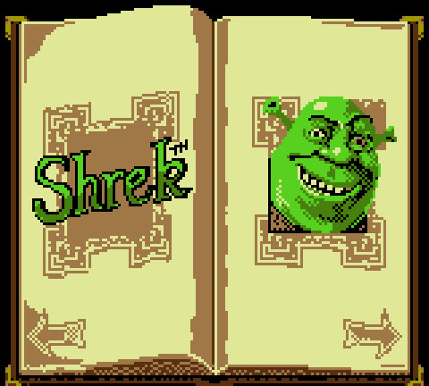 Image of the character selection screen in Shrek: Fairytale Freakdown