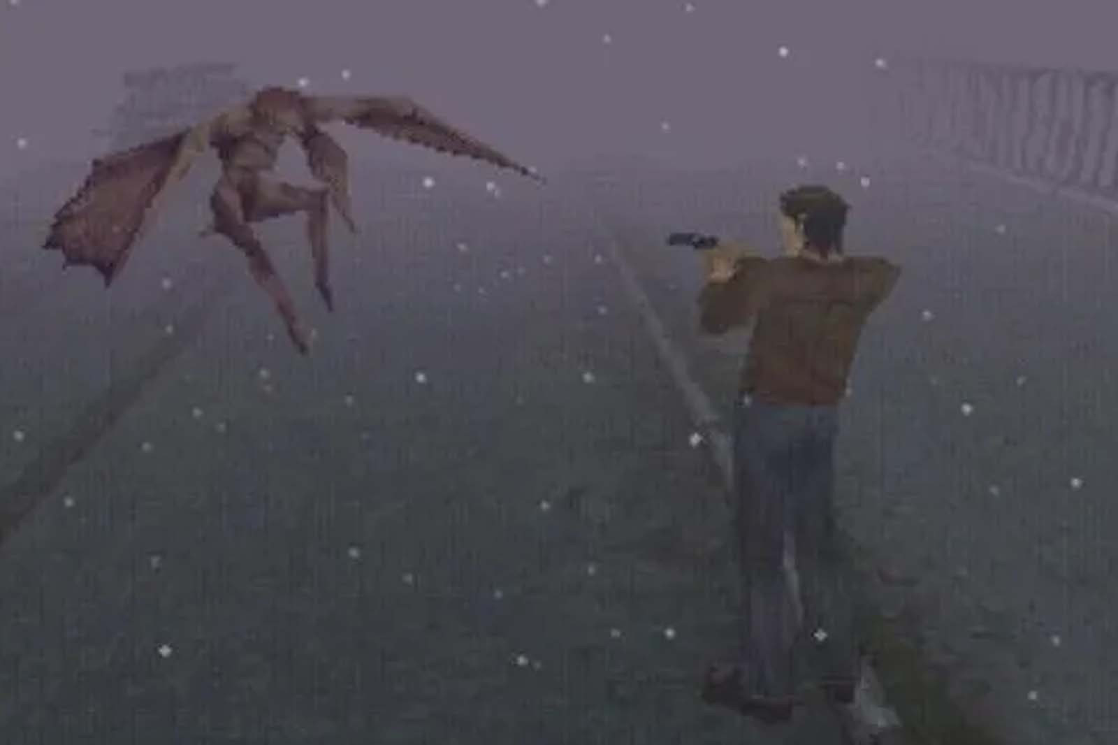 A display of Silent Hill games throughout the series