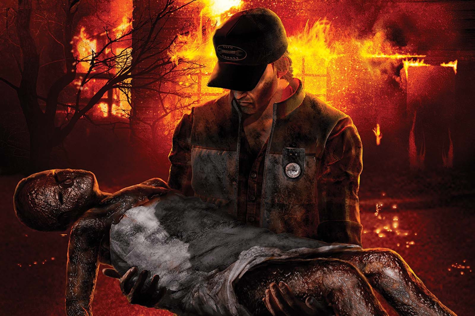 Silent Hill Origins features Travis holding Alessa