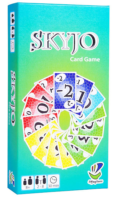 Skyjo card game in progress with players strategizing