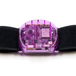SlimeVR single unit showing its compact design and sensor technology