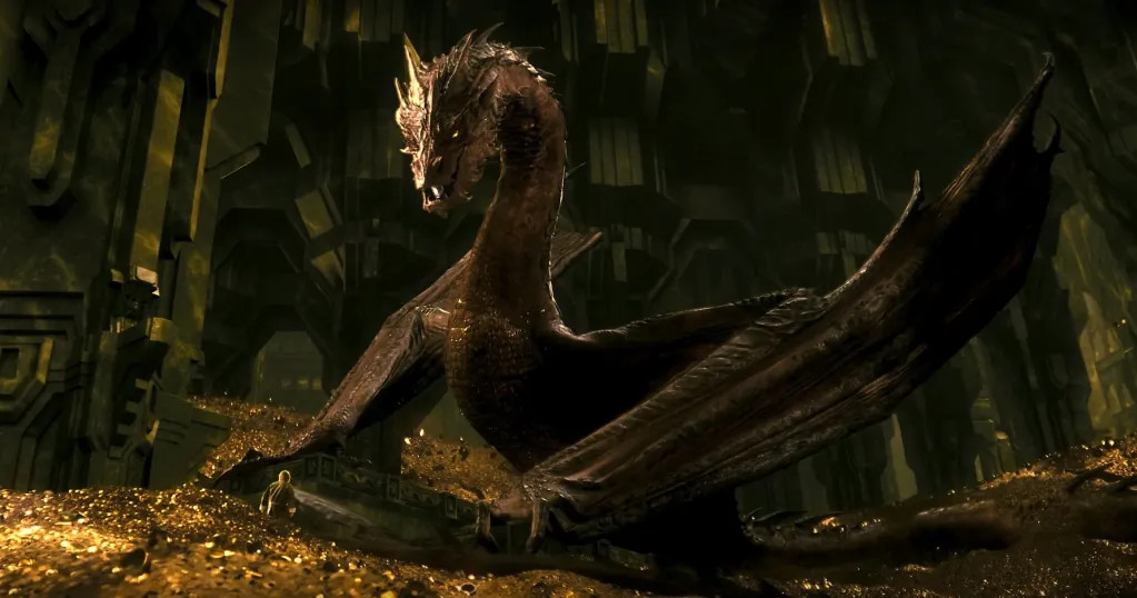 Smaug the Dragon from The Hobbit