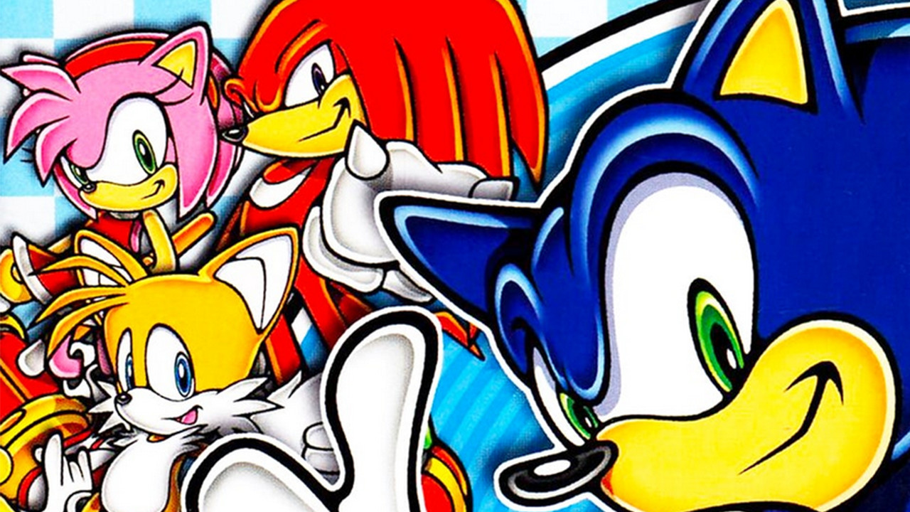 Sonic, Knuckles, Amy and Tails