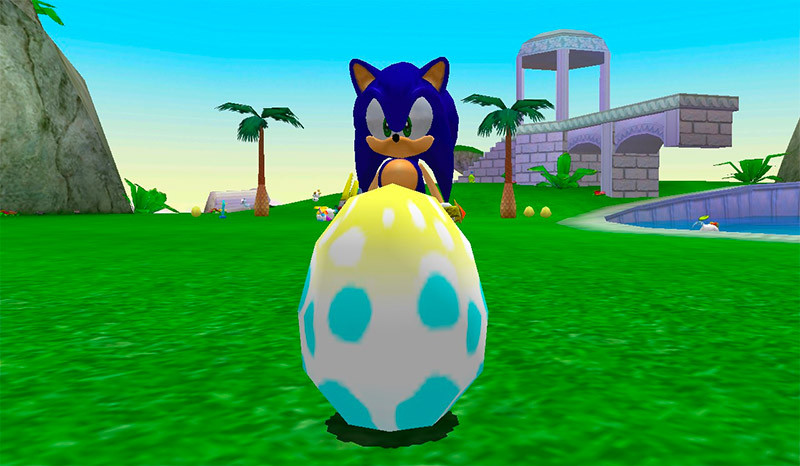 Eggs in Sonic Adventures