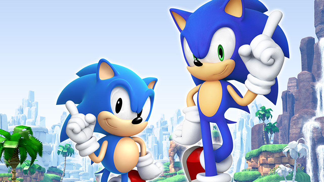 Two different versions of Sonic