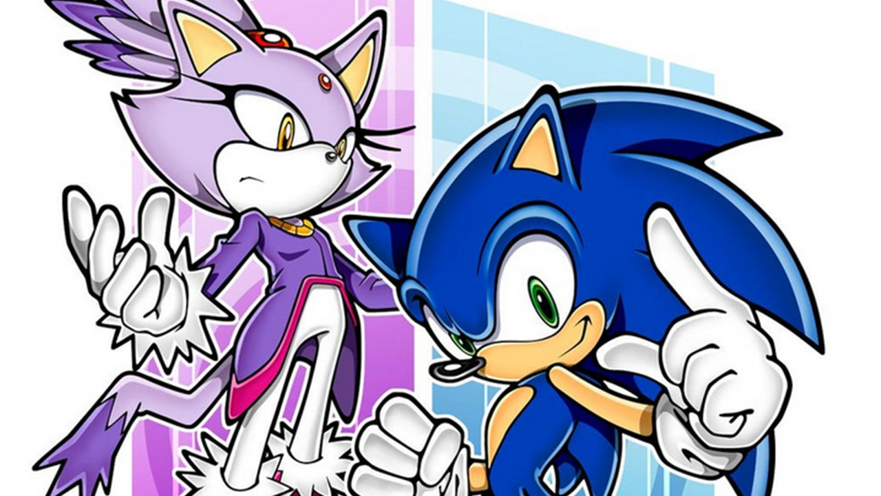 Sonic and Blaze the Cat