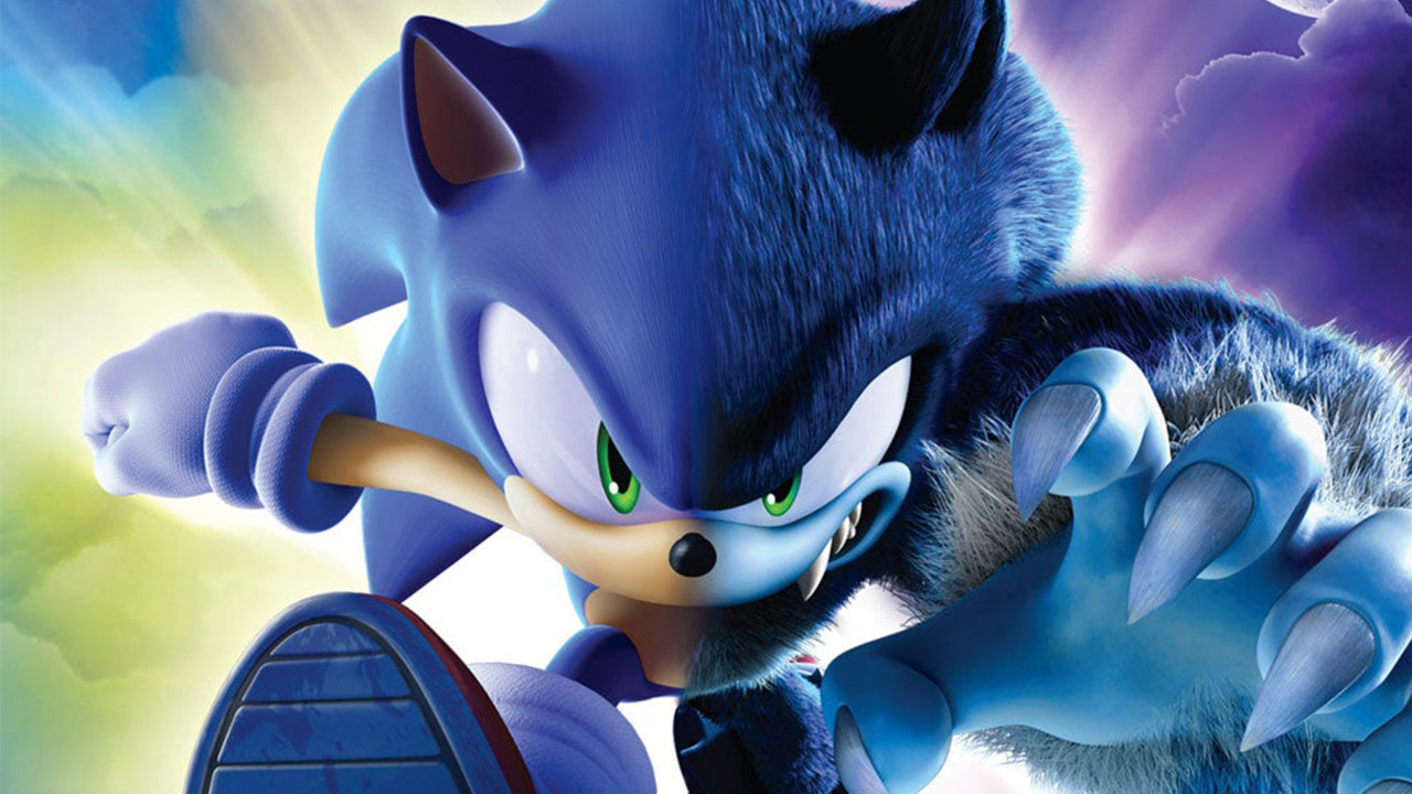 Sonic half angr and half normal