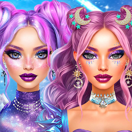 Spacecore Goddess Game Alternative Text: A visually stunning space-themed game where players embody a goddess, navigating through cosmic challenges and managing celestial resources.