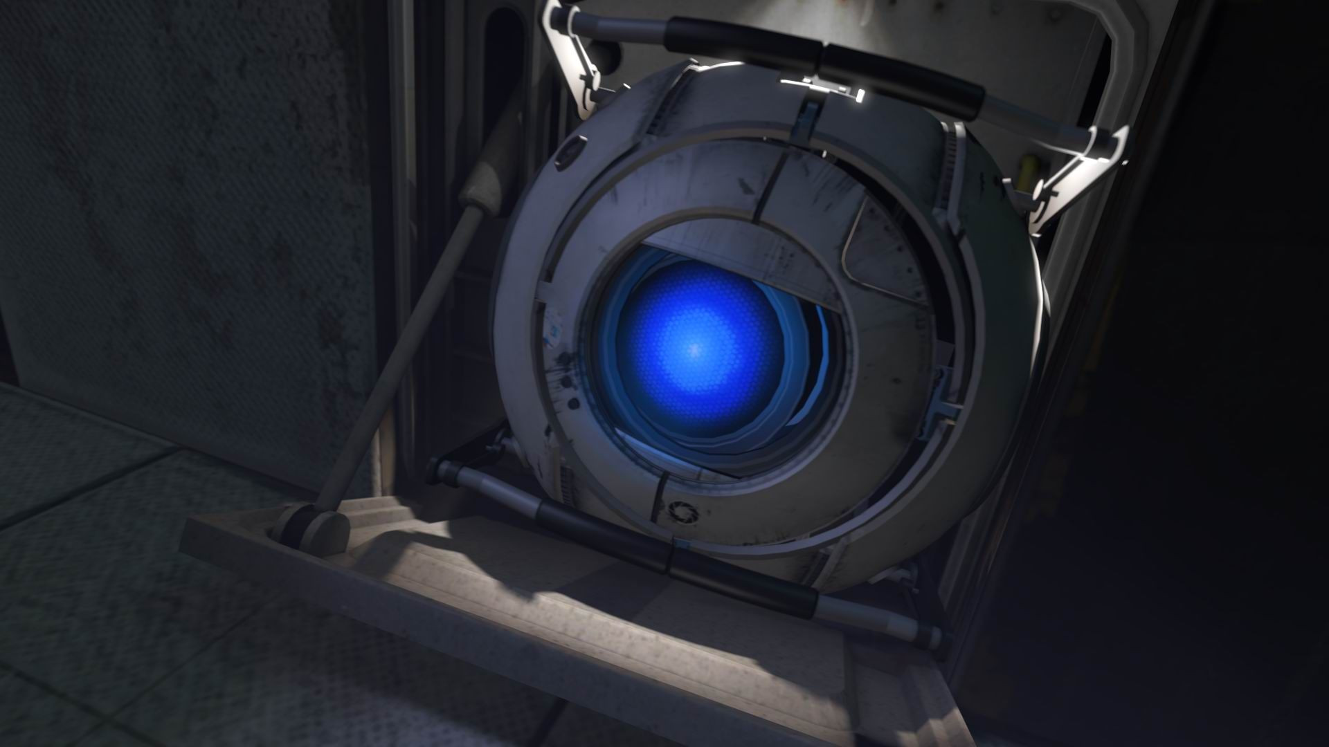 A cyber eye in Portal 2