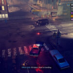 A car chase in The Precinct