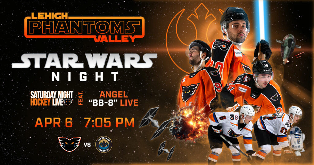 Lehigh Valley Phantoms Star Wars Night promotion