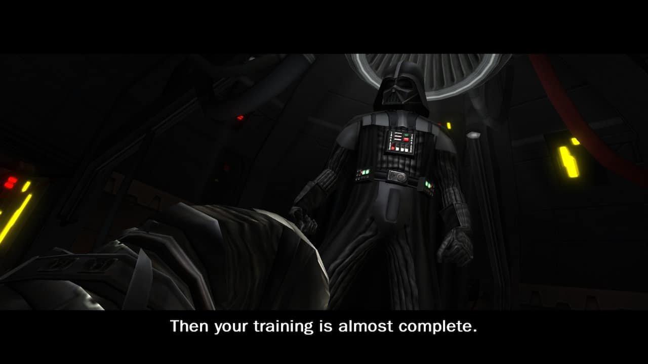 Starkiller in various customizable outfits from Star Wars: The Force Unleashed