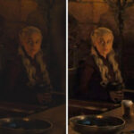 Daenerys Targaryen with a Starbucks cup