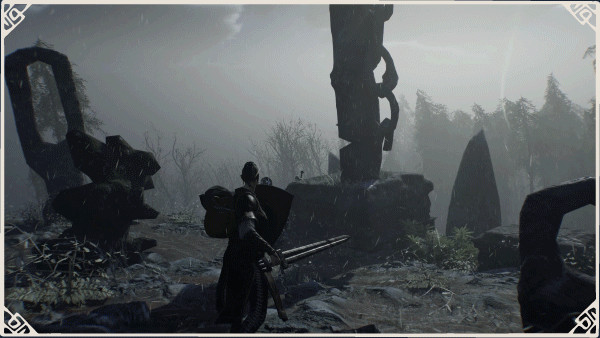 A Viking defends against a skeleton, showcasing the mythical combat in Aska's dangerous world