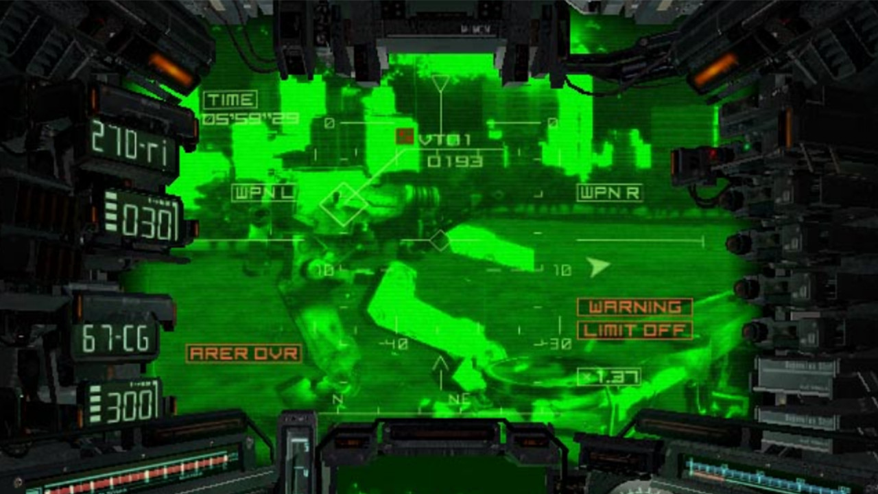 Steel Battalion gameplay